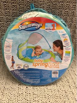 Brand new baby spring float
