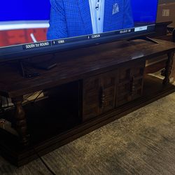 Wooden TV Stand