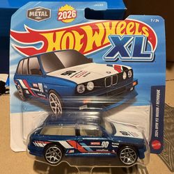2026 HOT WHEELS XL SERIES BLUE 2024 BMW M3 WAGON 1:43 SCALE DIECAST TOY CAR NEW