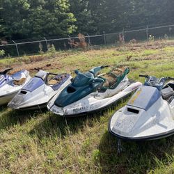 4 Sea-Doo Jet skis  (Bombardier Recreational Products)