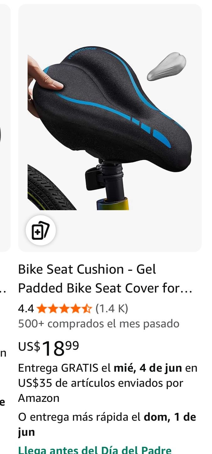 Bike Seat Cushion Gen