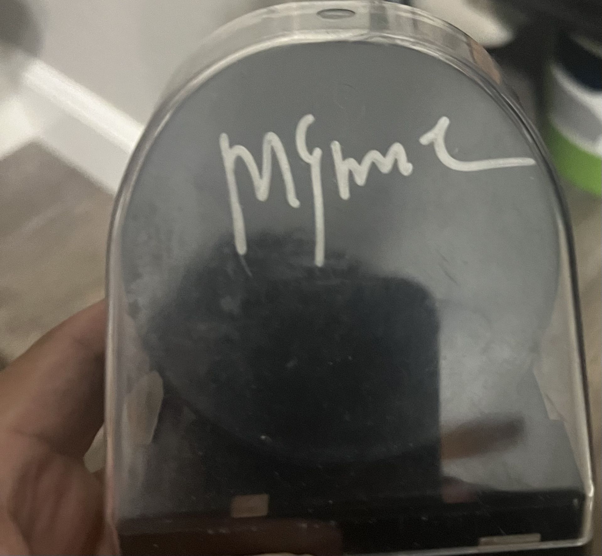 Mike Eruzione 1980 USA Miracle Autographed Hockey Puck