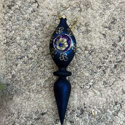 Vintage Glass Ornaments By KREBS Set Of 7