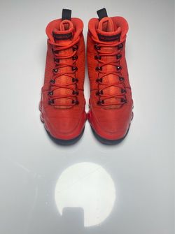 Air Jordan 9 Retro Red High-Top Sneakers size 8.5