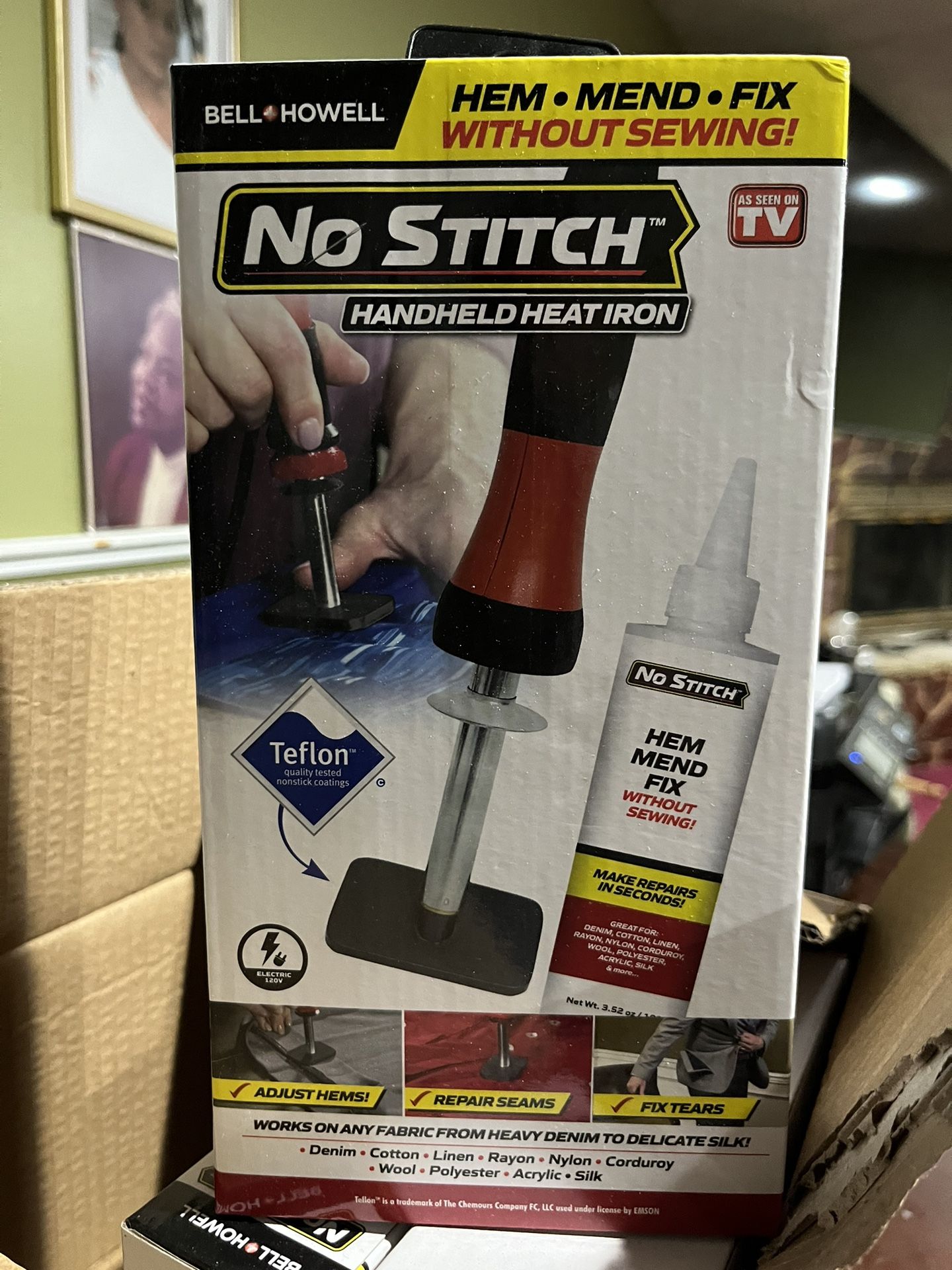 As Seen On TV Hand Held Heat Iron