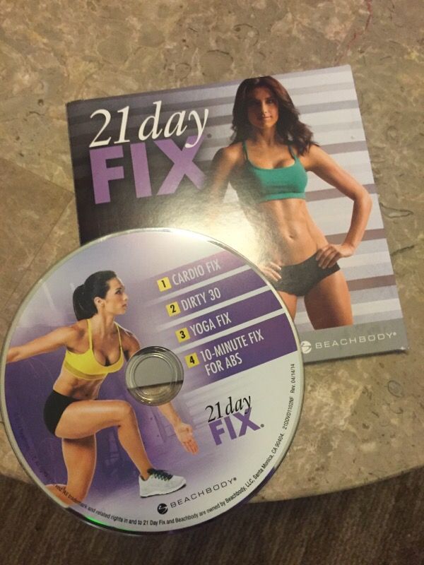 21 Day Fix Workout DVD, disc #2 only