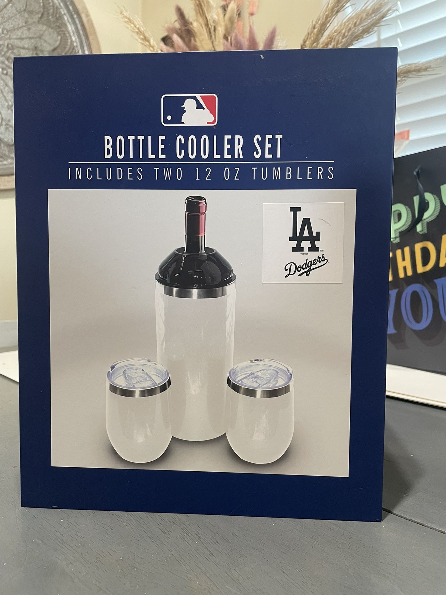 LA Dodgers Bottle Cooler Set