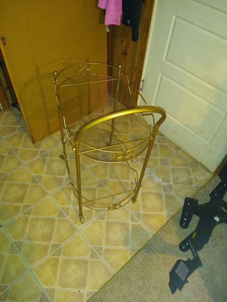 Antique Liquor Cart