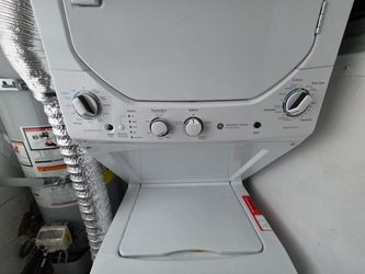 GE Stacked Washer Dryer Unit