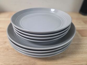 Grey Dinner Plate Set
