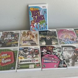13- Wii Games  