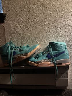 Nike Air Jordan Legacy 312 in the 'Hyper Jade' colorway Used