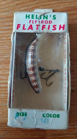Helin's Fly-Rod Flatfish Fishing Lure in Box