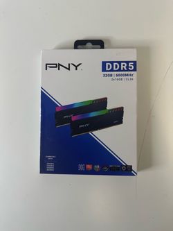 32GB DDR5 6000mhz CL36 RGB PNY RAM