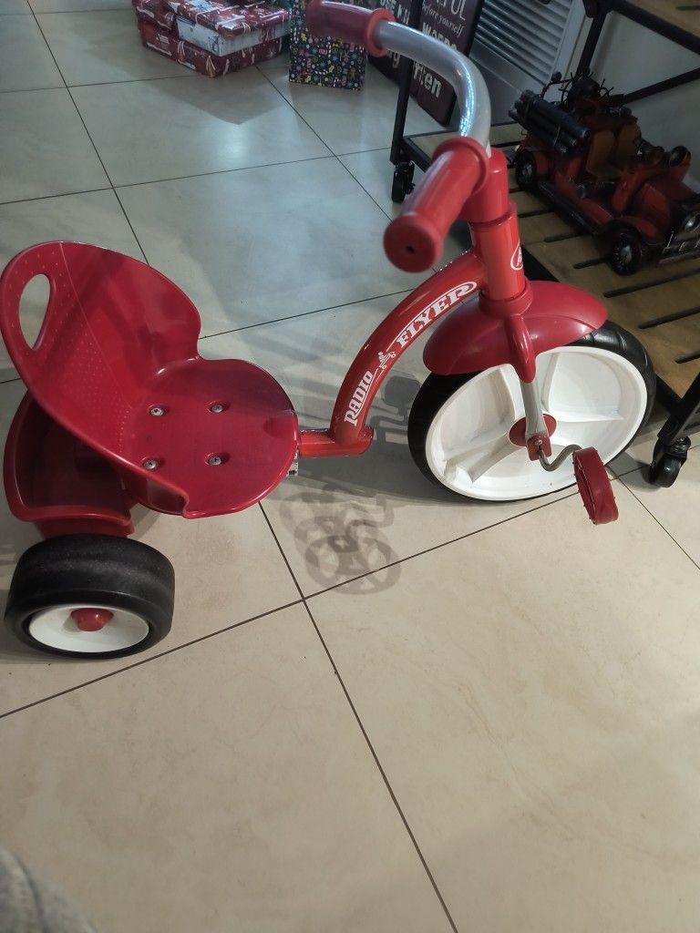 Vintage Radio Flyer Grow 'N Go Flyer Adjustable 3-Wheeel Trike Cart