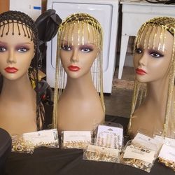 Rhinestone Head Jewelry 