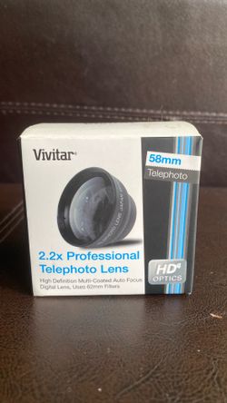 Vivitar 2.2x professional telephoto lens