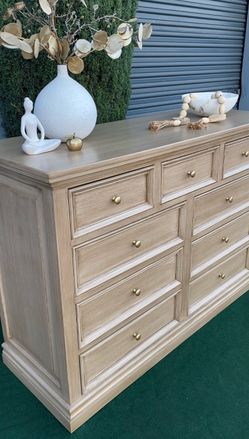 POTTERY BARN INSPIRED LARGE WOODEN DRESSER ****REFINISHED****