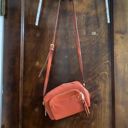 Red Ladies Messenger Bag