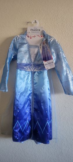 Disney Frozen II Elsa Adventure Dress Size 4-6X