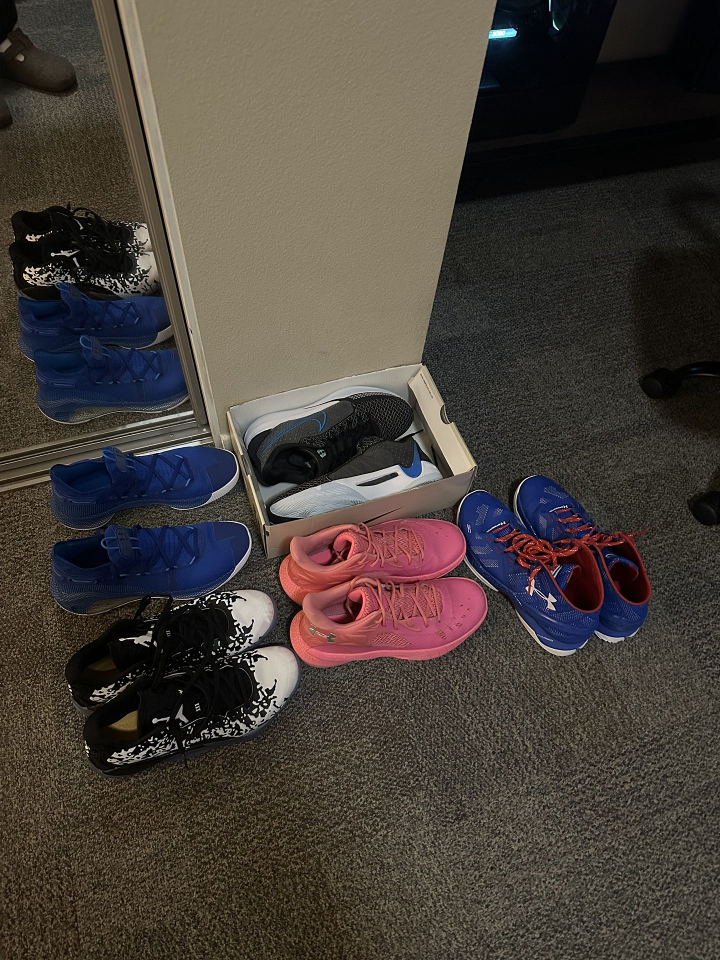 Basketball Shoes Lot