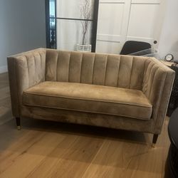 Small Beige Side Couch