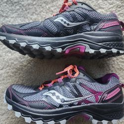Sacouny Woman's Excursion Tr7 Trail Running Shoes,  Size  7.5