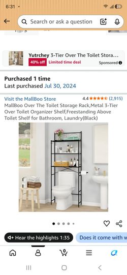 Toilet  rack