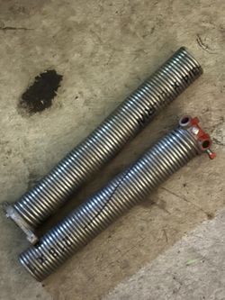 Garage Door Broken Spring Opener Off Track Replace Adjustment And Parts