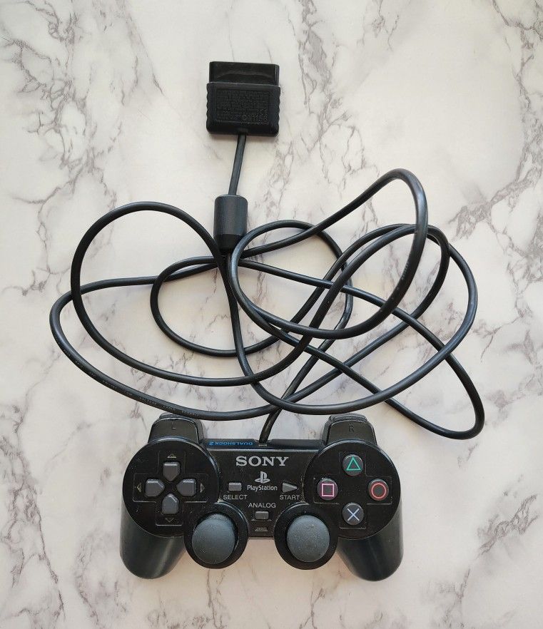 Sony PS2 First Party Controller TESTED AS IS