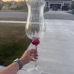 Large Wine Glass Decor