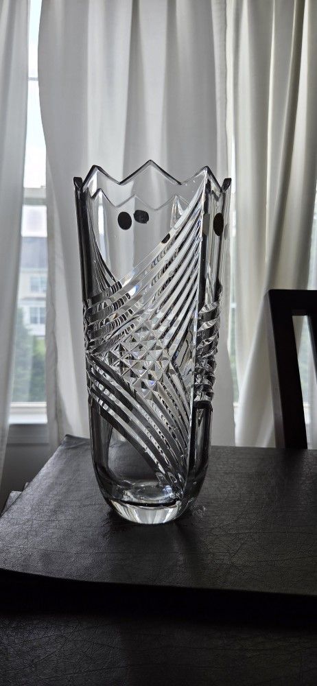 Bohemia Crystal 11.75" Vase