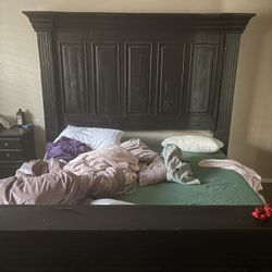 King Headboard And Frame 