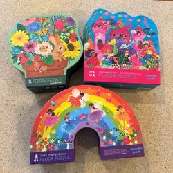 Crocodile Creek Puzzles Toddler Toys Educational Brand New ($25 each)
