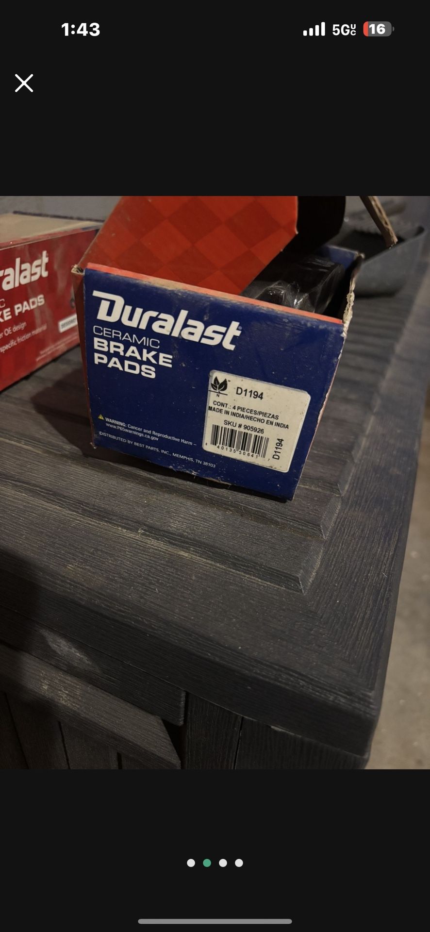 Tahoe Brake Pads