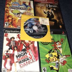 MEGA PS2 Games lot (5 GAMES) 