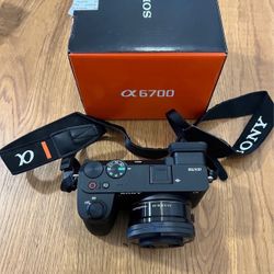 sony a6700 mirrorless camera