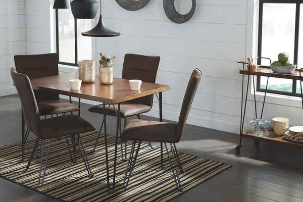 Moddano Brown Black Rectangular Dining Room Set For Sale In Houston TX Moddano Brown Black Rectangular Dining Room Set For Sale In Houston TX