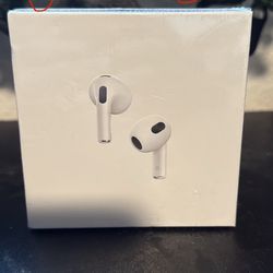 Airpods generation 3 (unopened, sealed, brand new)