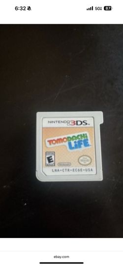 Excellent Condition Tomodachi Life (case Included!)