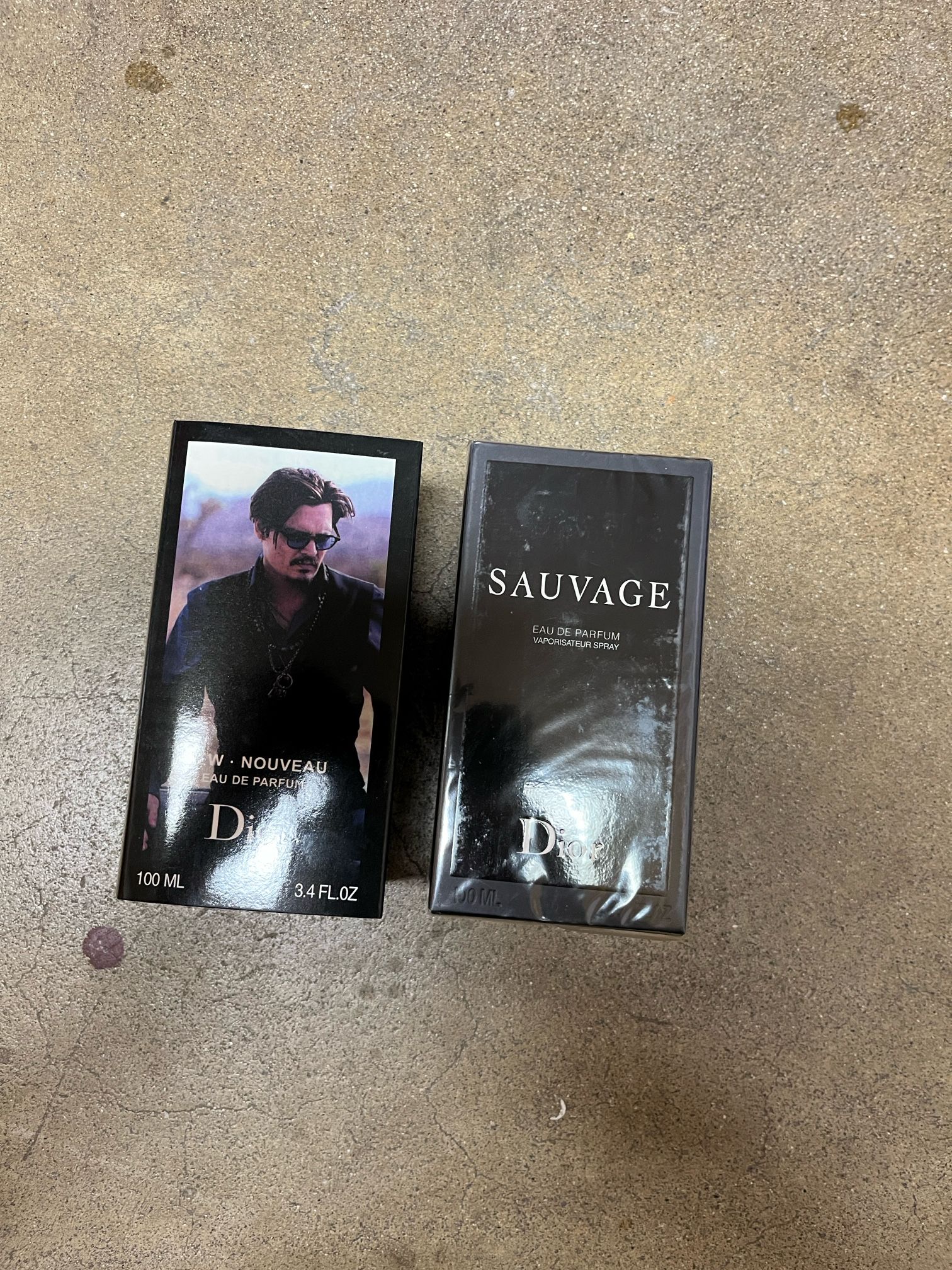 Dior Sauvage and Valentino Uomo