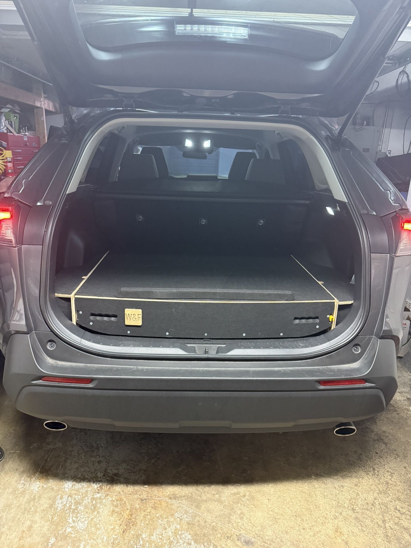 Wheels & Feels Camping System (Single-Drawer) for Toyota RAV4 5th Gen 2019+