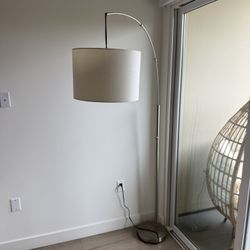 Floor Lamp - Silver 