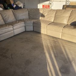 Leather Sectional Free