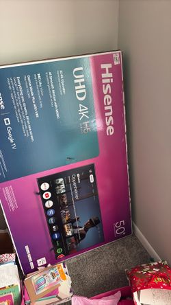 Hisense 50’ inch TV BRAND NEW