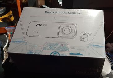 Dashcam Dual camera SEALED IN BOX