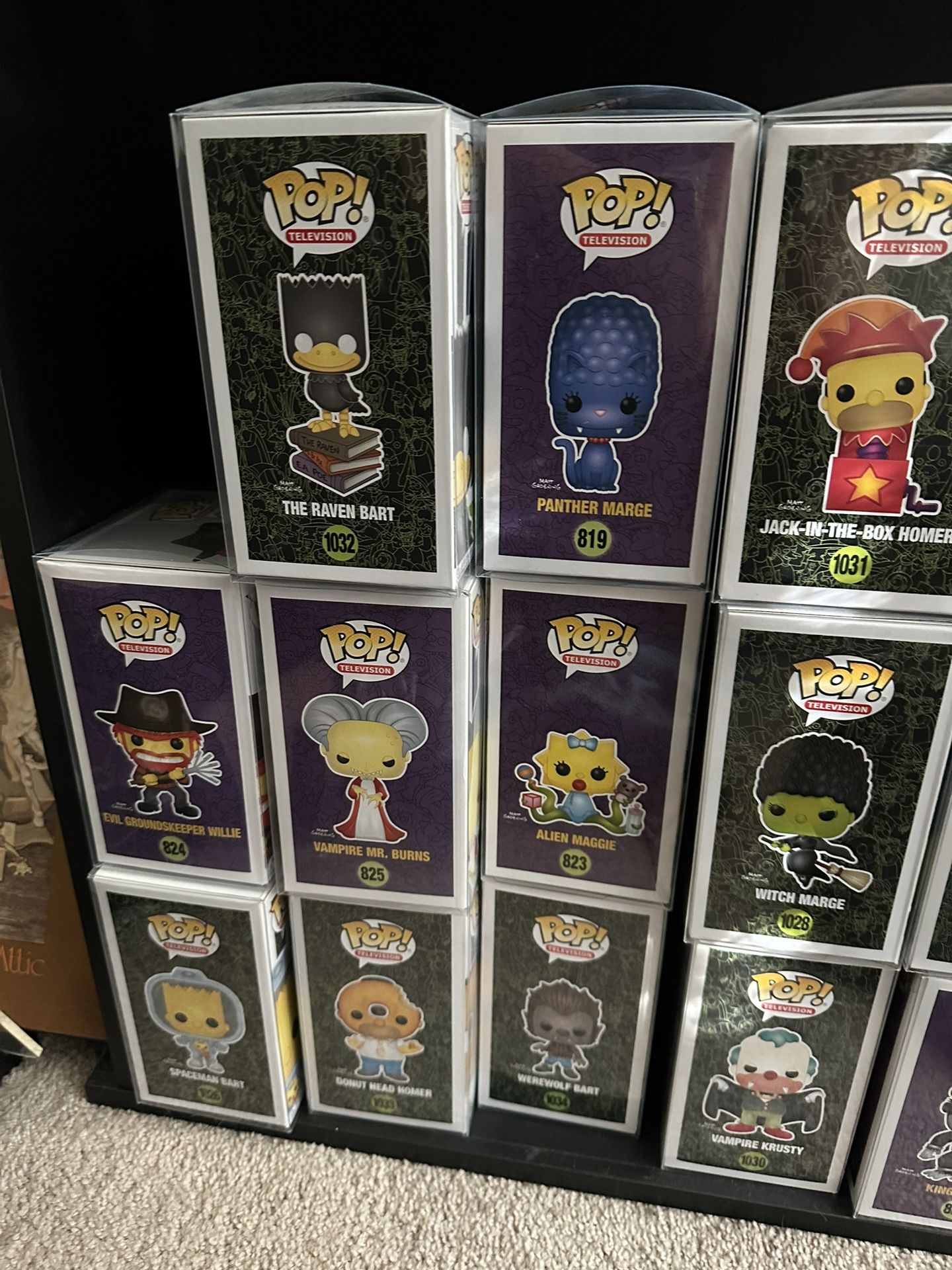 Simpsons Treehouse Of Horrors Funko Pop Collection