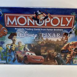 Parker Brothers  Walt Disney Pixar Edition Monopoly Board Game 2007 Collectable