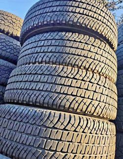 275 70 18 Michelin Tires Con 80% de Vida Las 4