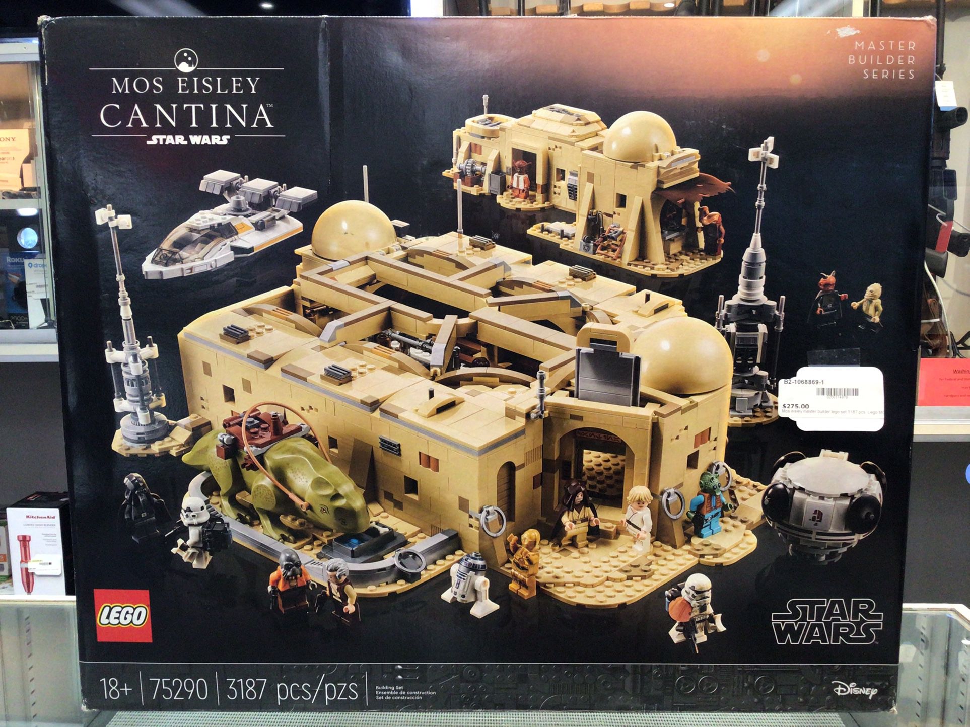 Complete 3187pc Lego Set (Star Wars, Mos Eisley Cantina)